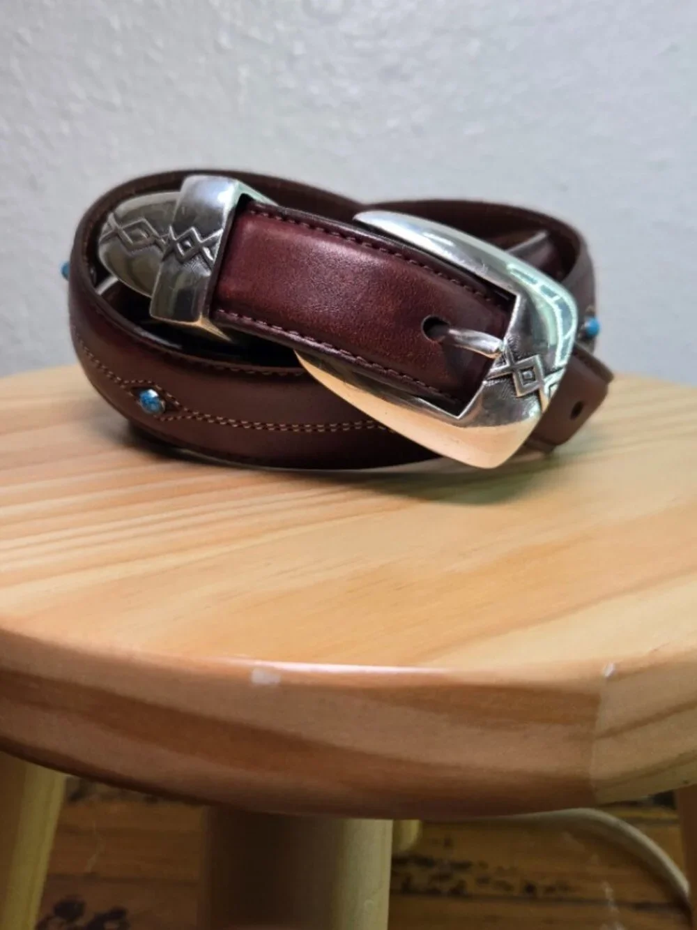 Brighton Cody Turquoise Taper Belt